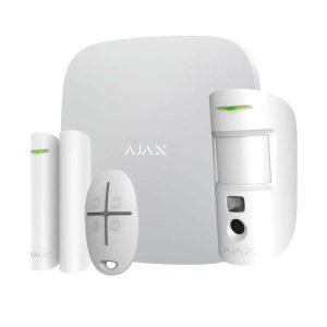 Комплект Системы Безопасности - Ajax StarterKit Cam Plus (white) (фотоверификация)