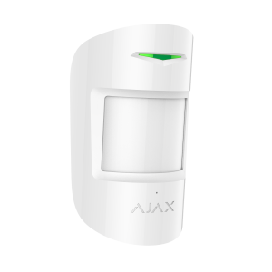 Датчик Движения и Разбития Стекла - Ajax CombiProtect (white) (комбинированный)