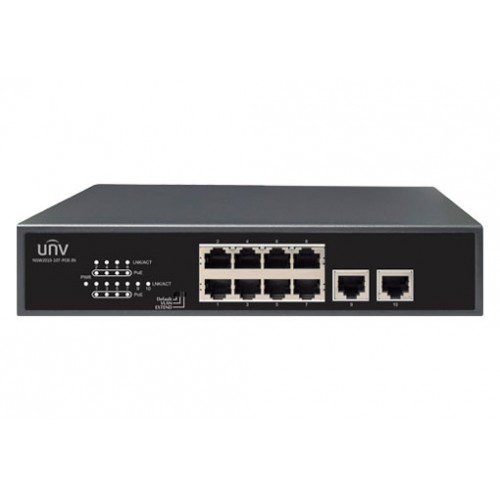 Коммутатор Неуправляемый PoE - UniView NSW2010-10T-PoE-IN