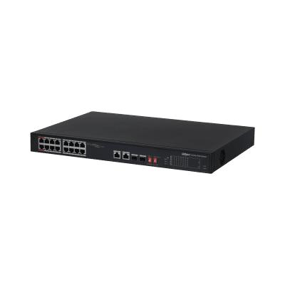 Коммутатор Сетевой Промышленный PoE - Dahua PFS3218-16ET-135