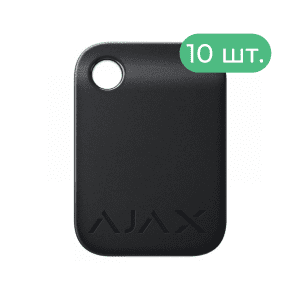 Tag Комплект Бесконтактных Брелоков — Ajax KeyPad Plus (black) <b>(10шт)</b>