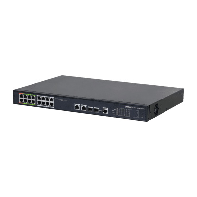 Коммутатор Сетевой PoE - Dahua DH-LR2218-16ET-240