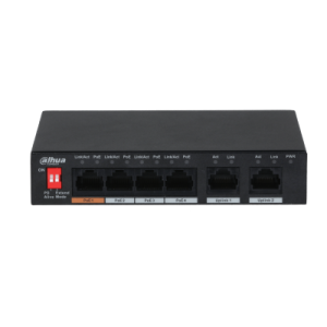 Коммутатор Сетевой Промышленный PoE - Dahua PFS3006-4ET-60