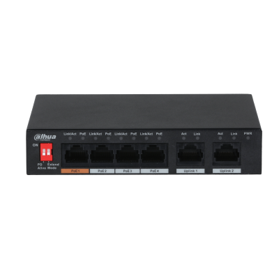 Коммутатор Сетевой Промышленный PoE - Dahua PFS3006-4ET-60