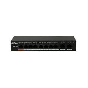 Коммутатор Неуправляемый Промышленный - Dahua DH-PFS3010-8ET-96