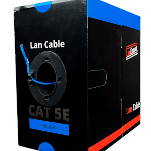 Кабель UTP внутренний - LanExpert INDOOR CAT 5E U/UTP (SOLID/305m) синий