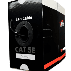 Кабель UTP наружний - LanExpert OUTDOOR CAT 5E U/UTP (SOLID/305m) чёрный