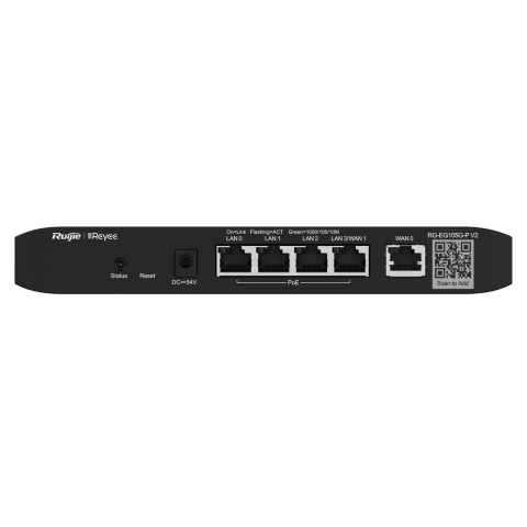 Маршрутизатор — Ruijie | Reyee RG-EG105G-P V2 PoE